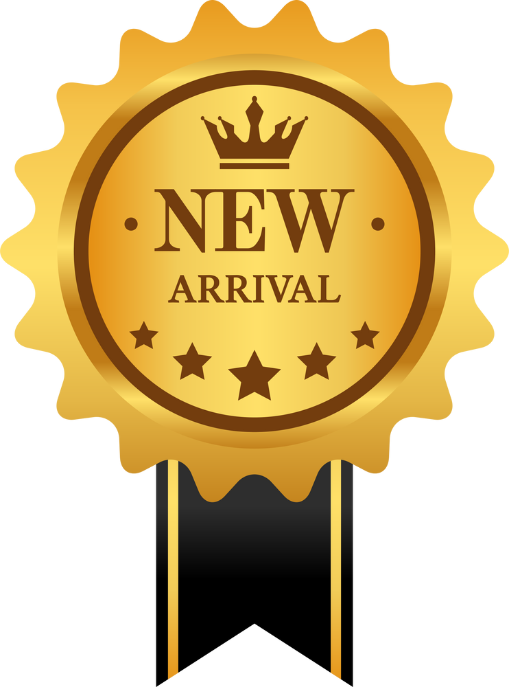 New arrival gold badge